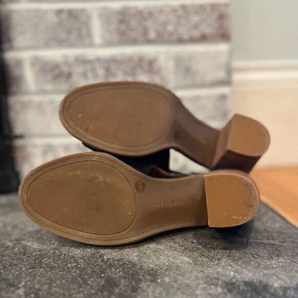 Lucky Brand Udine  Suede Sandal Bootie Size 6 ½ - Picture 8 of 9